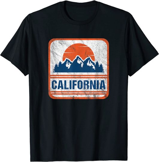 Discover Retro Vintage California T Shirt