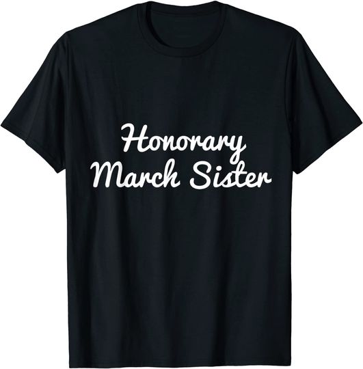 Little Women Honorary March Sister Alcott Book Jo Beth Amy T-Shirt