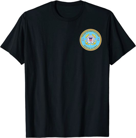 COAST GUARD STATION JUNEAU ALASKA PATCH IMAGE T-Shirt