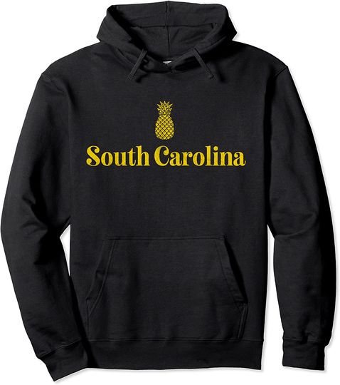 South Carolina Pineapple Vintage Pullover Hoodie