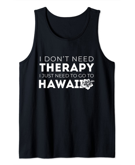 Aloha Hawaii Island Pacific Paradise State Maui Honolulu Tank Top