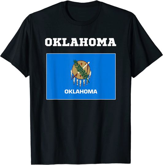 Oklahoma Flag USA T-Shirt