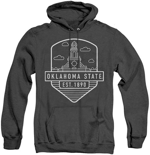 Oklahoma State University OBadge PullOver Hoodie