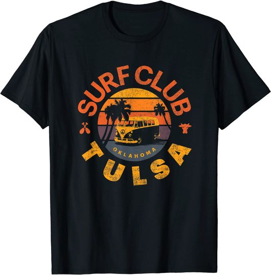 Surf Club Tulsa Oklahoma T-Shirt