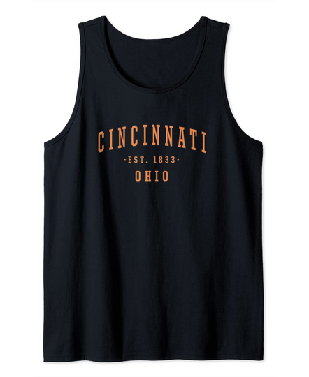 Cincinnati Ohio Tank Top