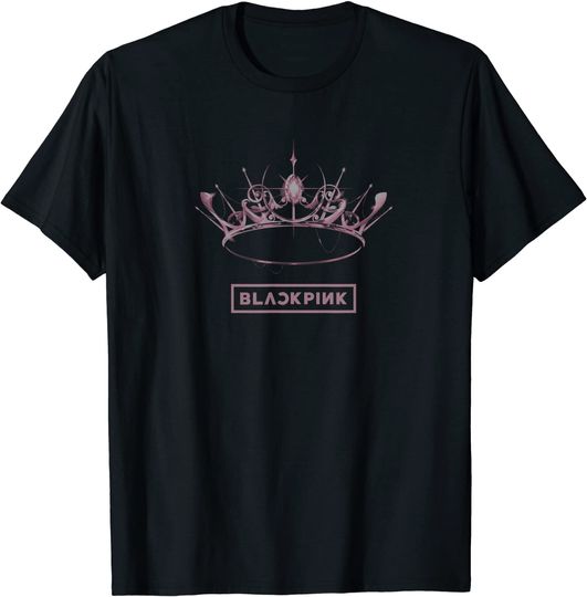  BLACKPINK The Album Crown Black T-Shirt