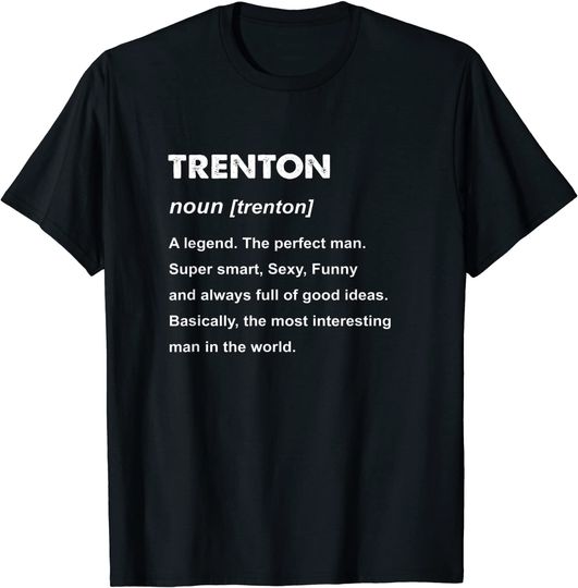 Discover Mens Trent Name T-Shirt