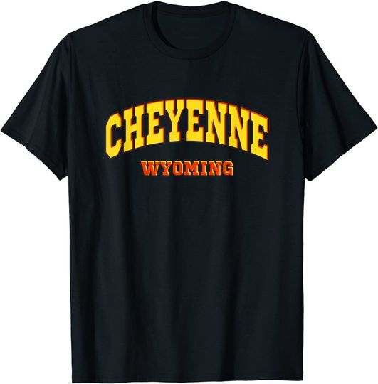 Cheyenne State of Wyoming T Shirt