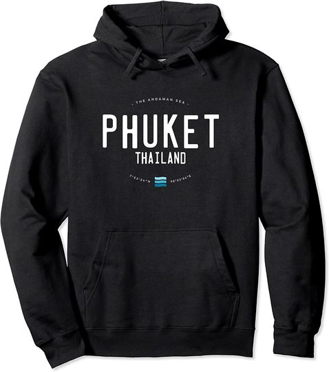 Discover Phuket Thailand Beach Waves Pullover Hoodie