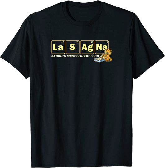 Lasagna Nature's Most Perfect Food T-Shirt