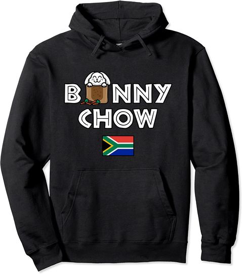Bunny Chow South Africa Food Rabbit Pullover Hoodie