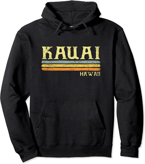 Vintage Kauai Hoodie Retro Hawaii Hoodie