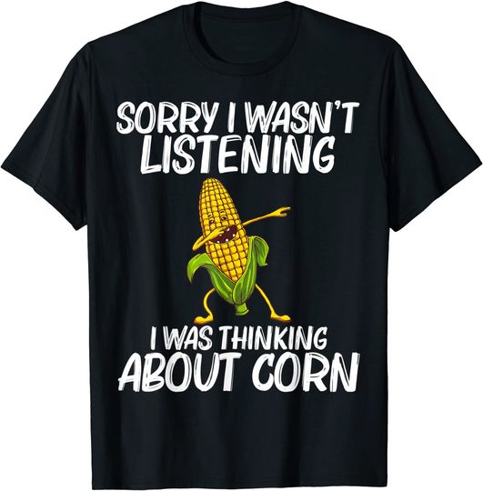 Corn Gift For Men Women Corn On The Cob Costume Farmer T-Shirt