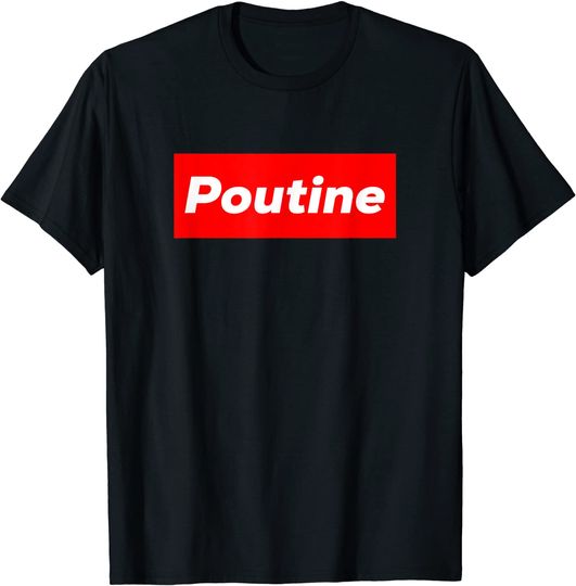 Poutine Box Logo T Shirt