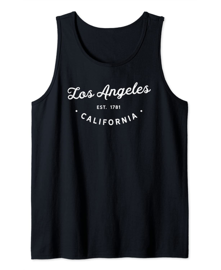 Classic Retro Vintage Los Angeles California Tank Top