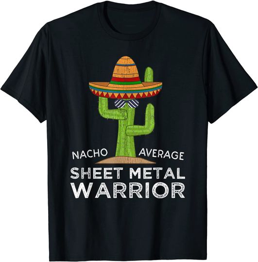 Fun Hilarious Meme Saying Funny Union Sheet Metal Worker T-Shirt