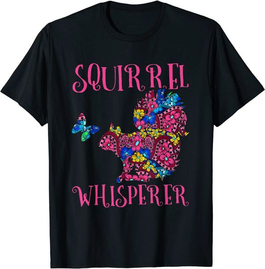 Discover Squirrel Whisperer Zoo Keeper Girls Gift T-Shirt