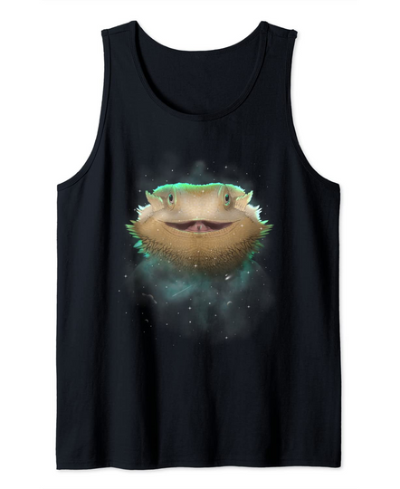 Dragon Cosmic Galaxy Celestial Outer Space Lizard Tank Top