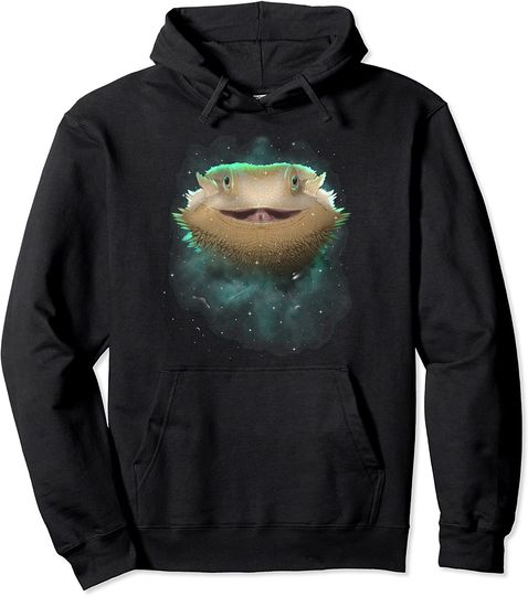 Dragon Cosmic Galaxy Celestial Outer Space Lizard Pullover Hoodie