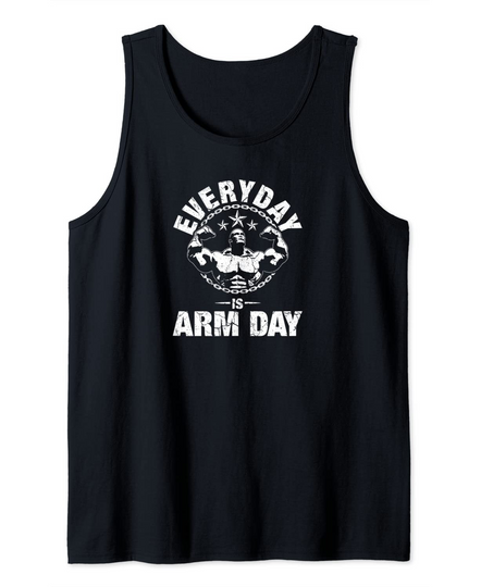 Discover Everyday Is Arm Day Training Tank Top