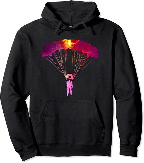 Skydiving Parachuting Pullover Hoodie