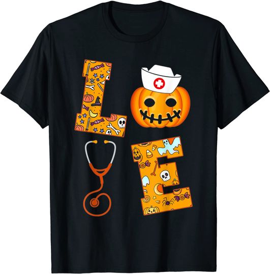 Halloween Nurse T Shirt