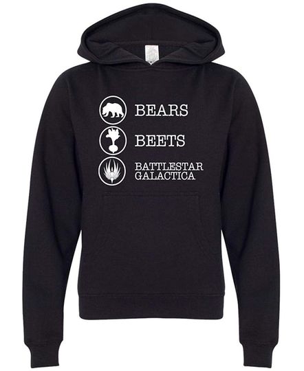 Bears Beets Battlestar Galactica Hoodie