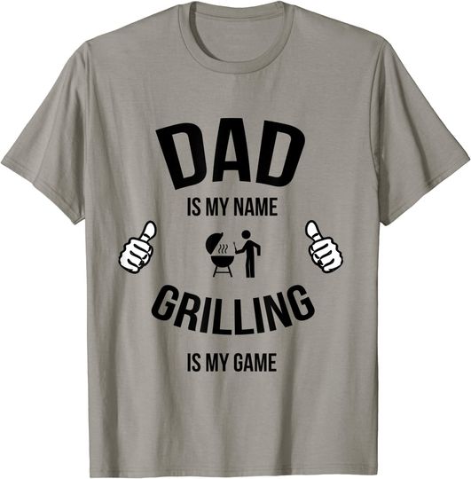 Dad Grilling T Shirt