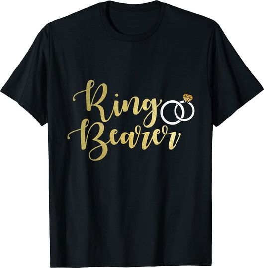 Ring Bearer Bride Groom Wedding Party T Shirt