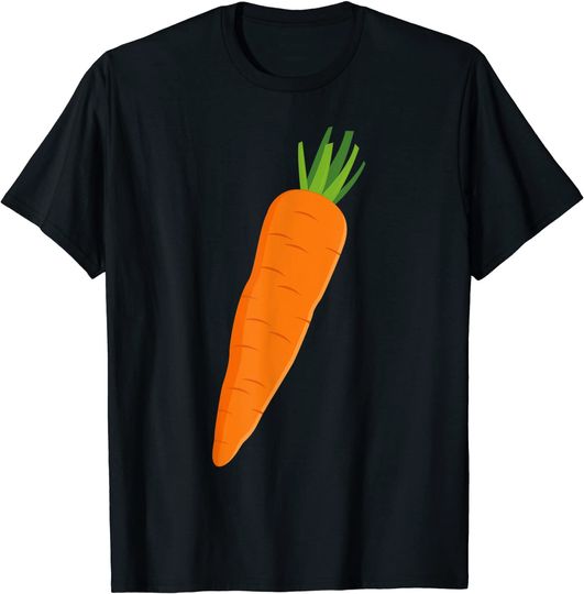 Matching Couple Funny Vegetable Carrot T-Shirt
