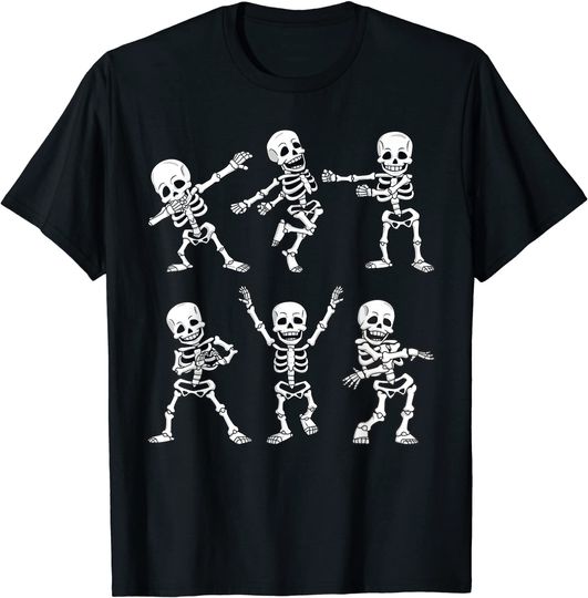 Discover Dancing Skeletons Dance Challenge T Shirt