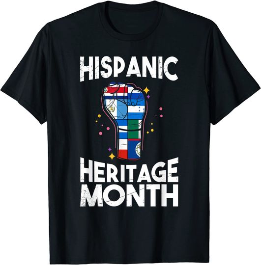 Fist Hispanic Heritage Month T-Shirt