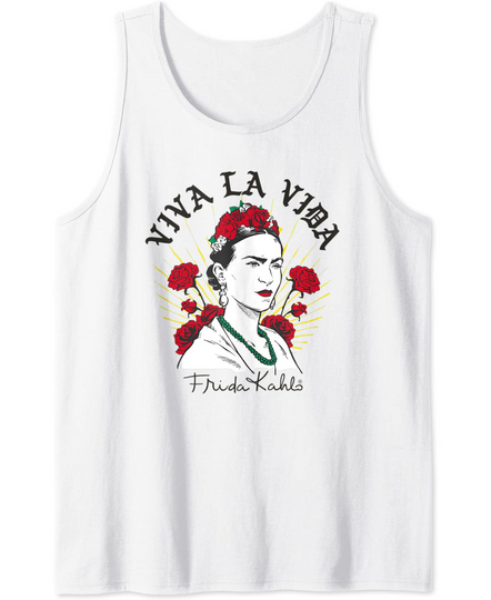 Frida Kahlo Viva La Vida Tank Top