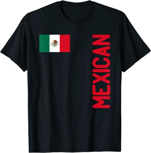 Discover Mexican Flag Roots T-Shirt