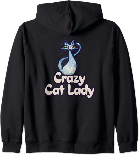 Crazy Cat Lady Pullover Hoodie