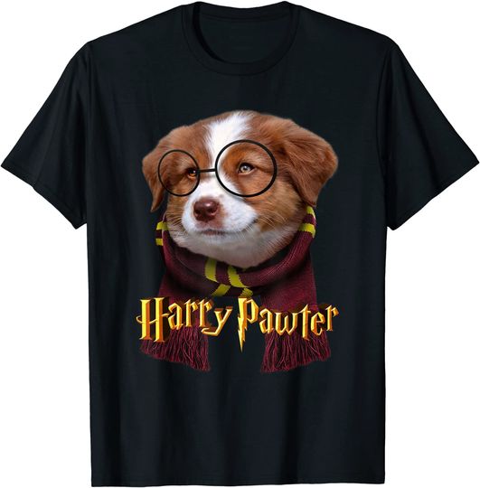 Cute Australian Shepherd Christmas Puppy T-Shirt