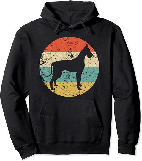 Great Dane Vintage Dog Hoodie