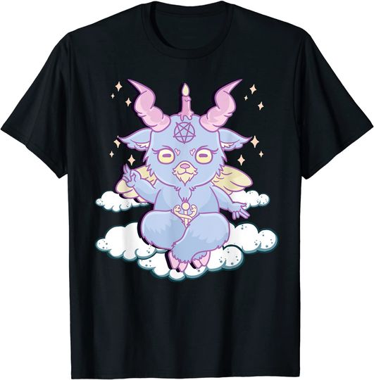 Anime Kawaii Baphomet Pastel Goth Emo Pun T Shirt