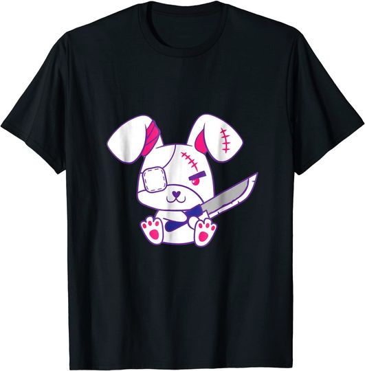 Kawaii Bunny Menhera Pastel Goth T Shirt