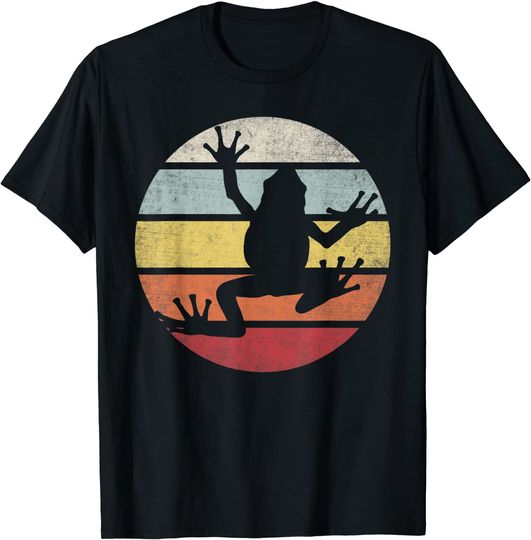 Graphic Tree Frog Design T Shirt