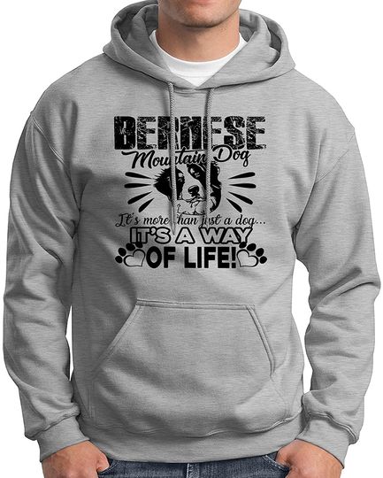 Discover Cool Bernese Mountain Dog It's More Than Just A Dog It's A Way Of Life Hoodie