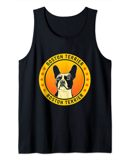 Boston Terrier Dog Lover Tank Top