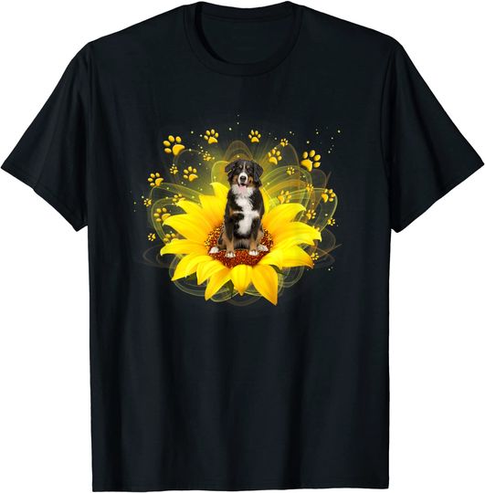 Bernese Mountain Dog Sunshine Dog Love-r Dad Mom, Girl Funny T-Shirt
