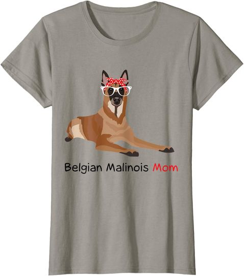 Belgian Malinois Mom Bandana T Shirt