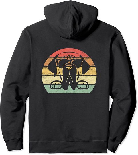 Funny English Mastiff Vintage Black Sunglasses Pullover Hoodie