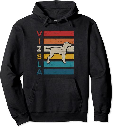 Vintage Vizsla Pullover Hoodie