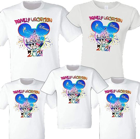 Discover Matching Disney Family Vacation T Shirt