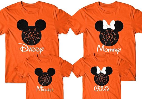 Disney Halloween Family Custom T Shirt