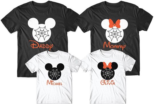 Discover Disney Halloween Family Custom T Shirt