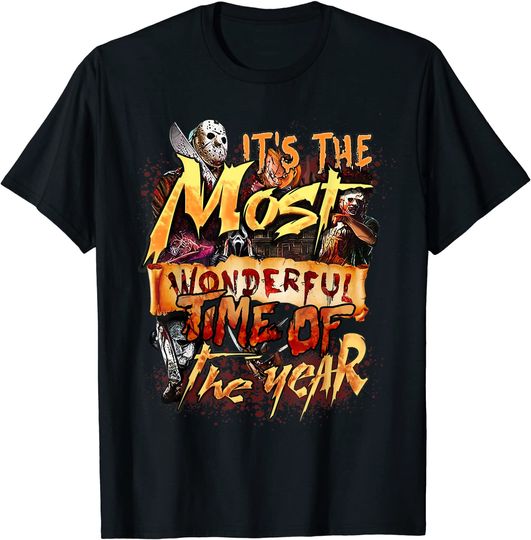 Discover Horror Character Movie Halloween T-Shirt